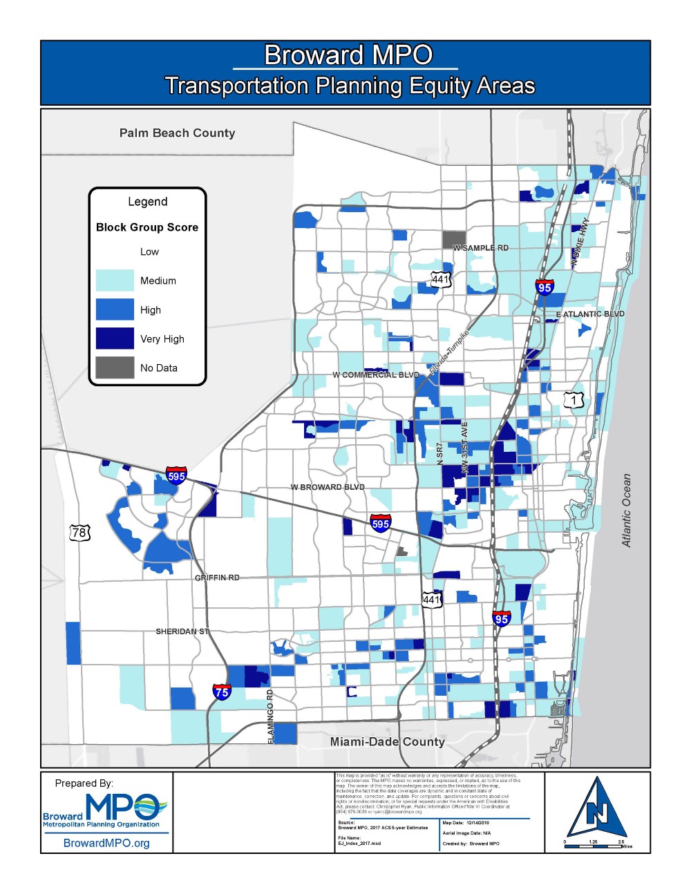 20181219 BMPO Transportation Planning Equity Assessment Map 2017 ACA Data