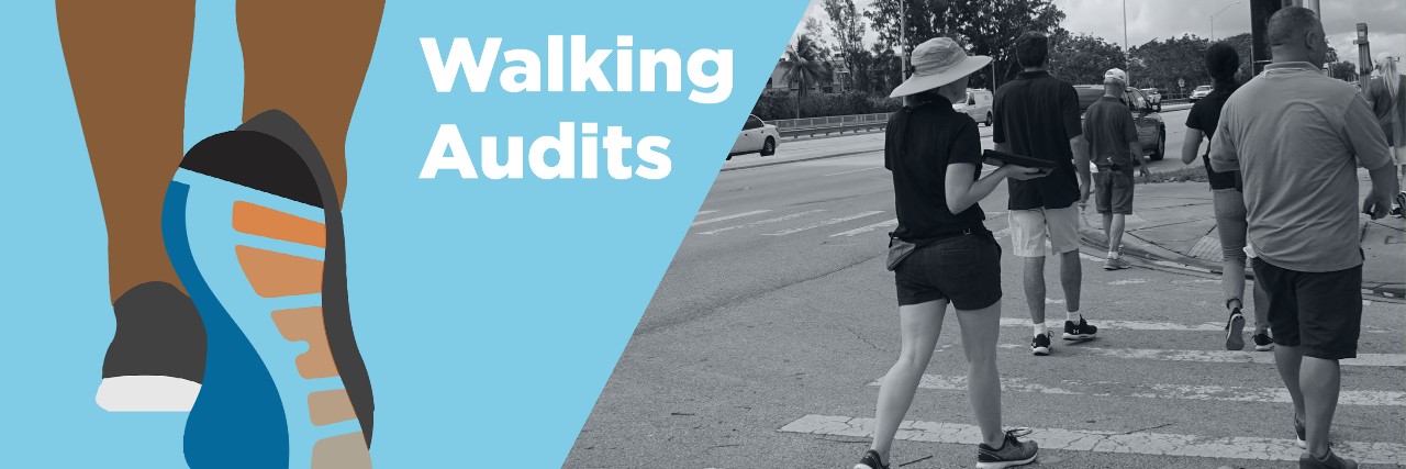 Walking Audit Website Banner