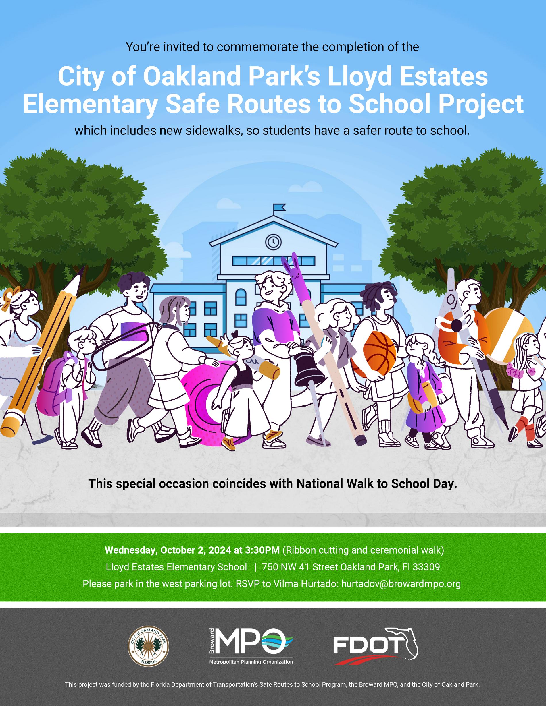 BMPO WalkToSchool OaklandPark Flyer V2