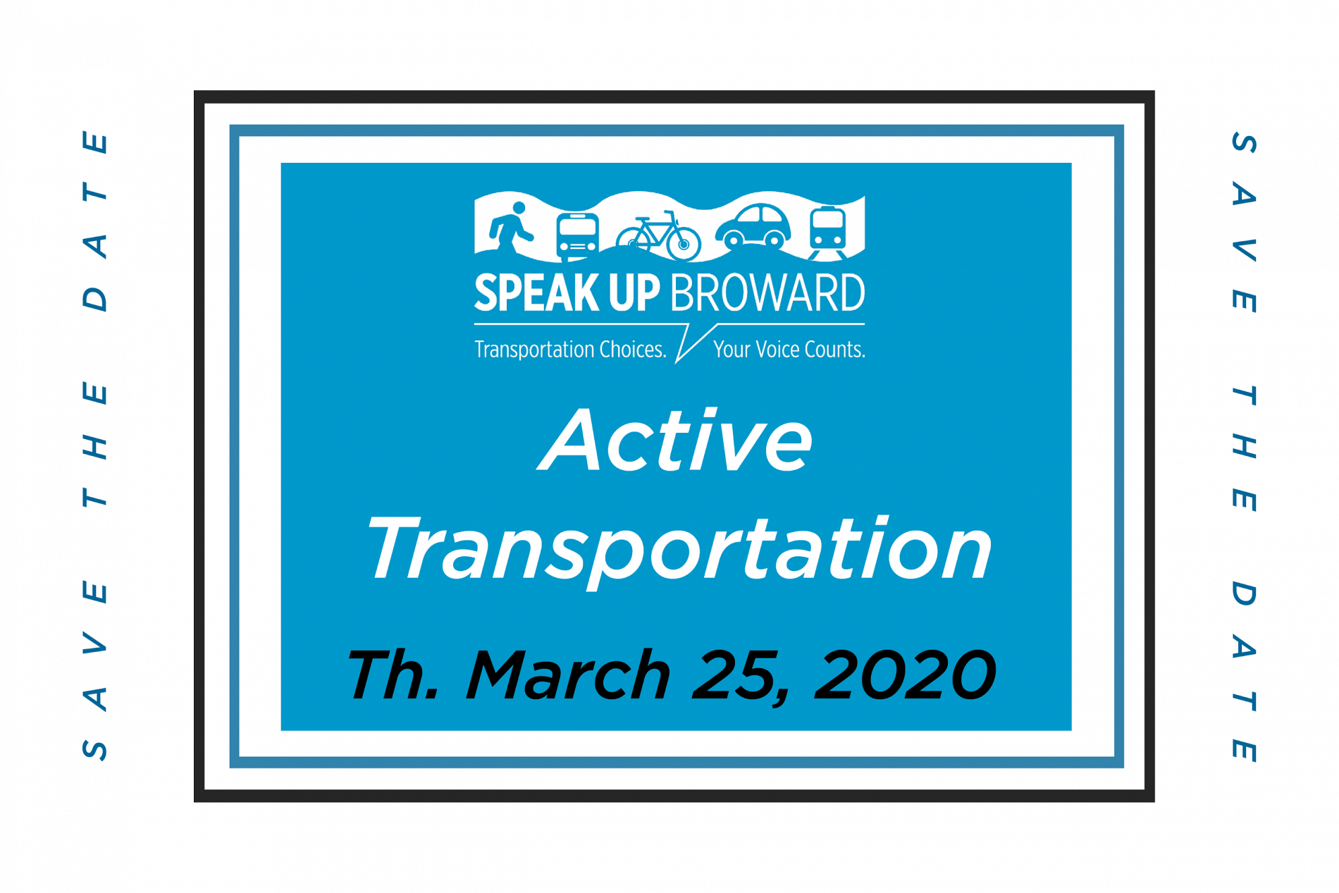 Speak Up Broward Online Event on Active Transportation