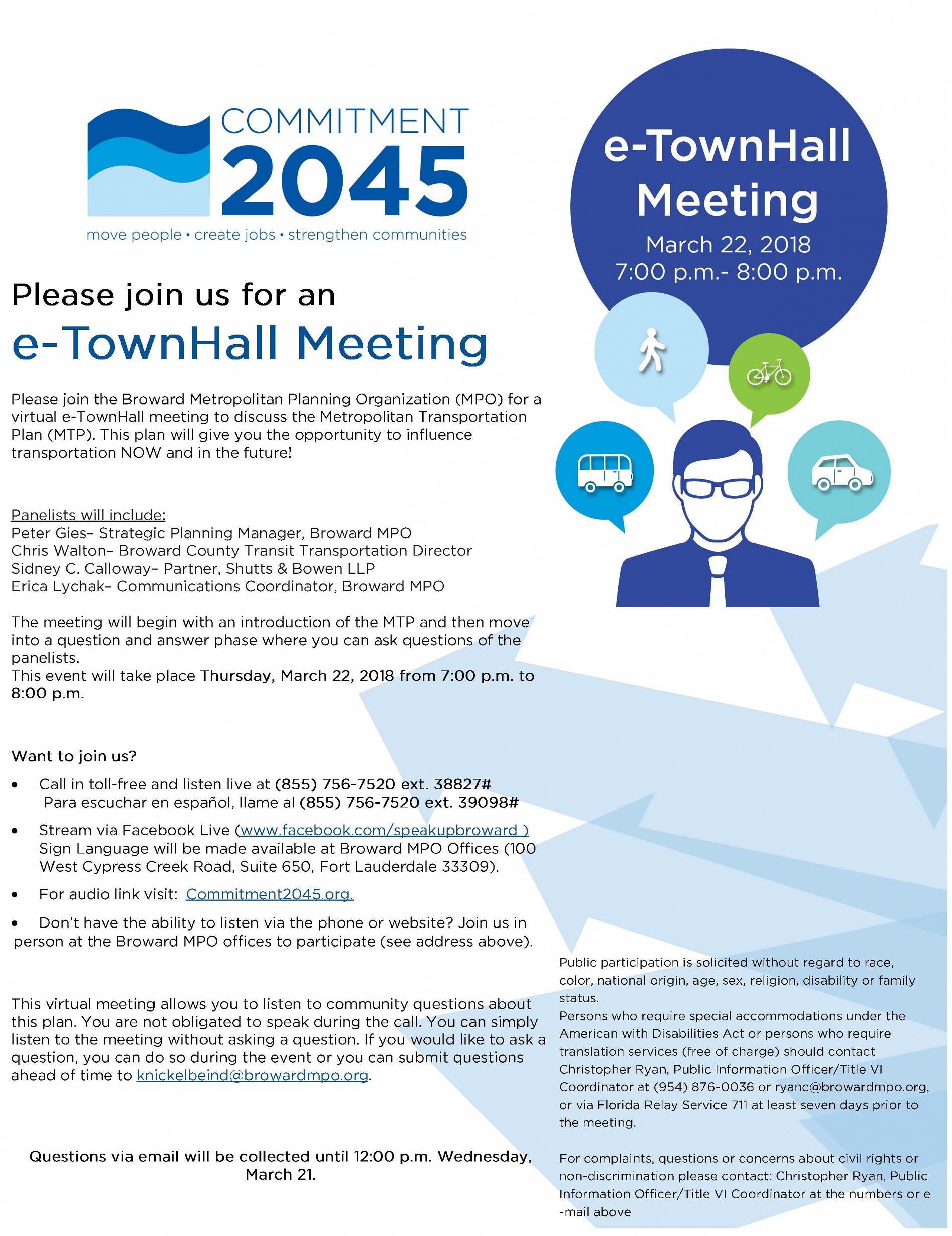 eTownHall Flyer March 22 FINAL